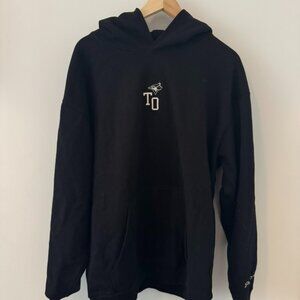 Toronto Blue Jays "TO" Black Pullover Hoodie — MLB